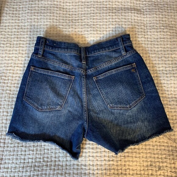 Madewell High Rise Denim Cutoff Shorts - Picture 2 of 5